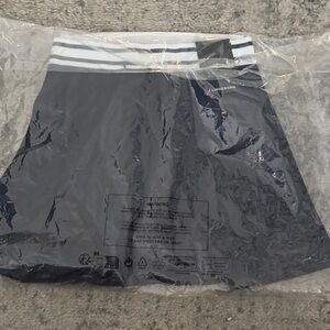 J.Lindeberg Dark Blue and White Striped Skirt